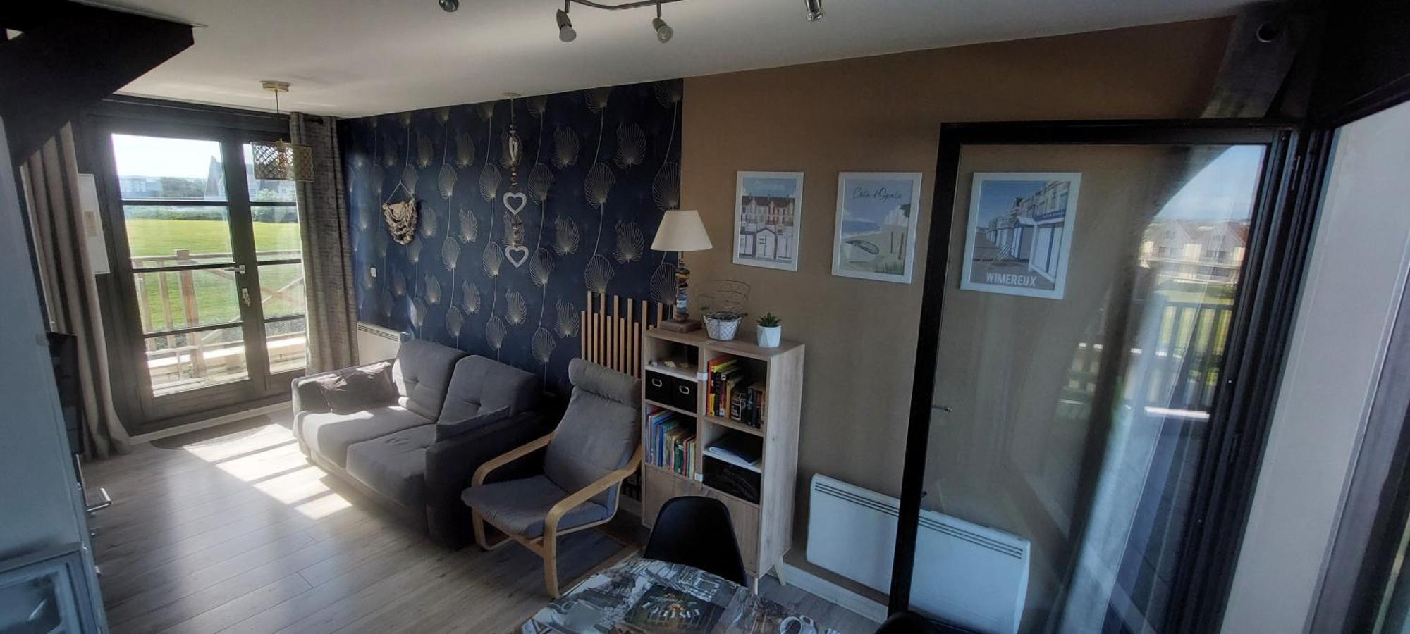 Le 246 - Duplex Face A La Mer Pour 4 Personnes, Wifi, Tv Full Sat, Parking Wimereux Luaran gambar